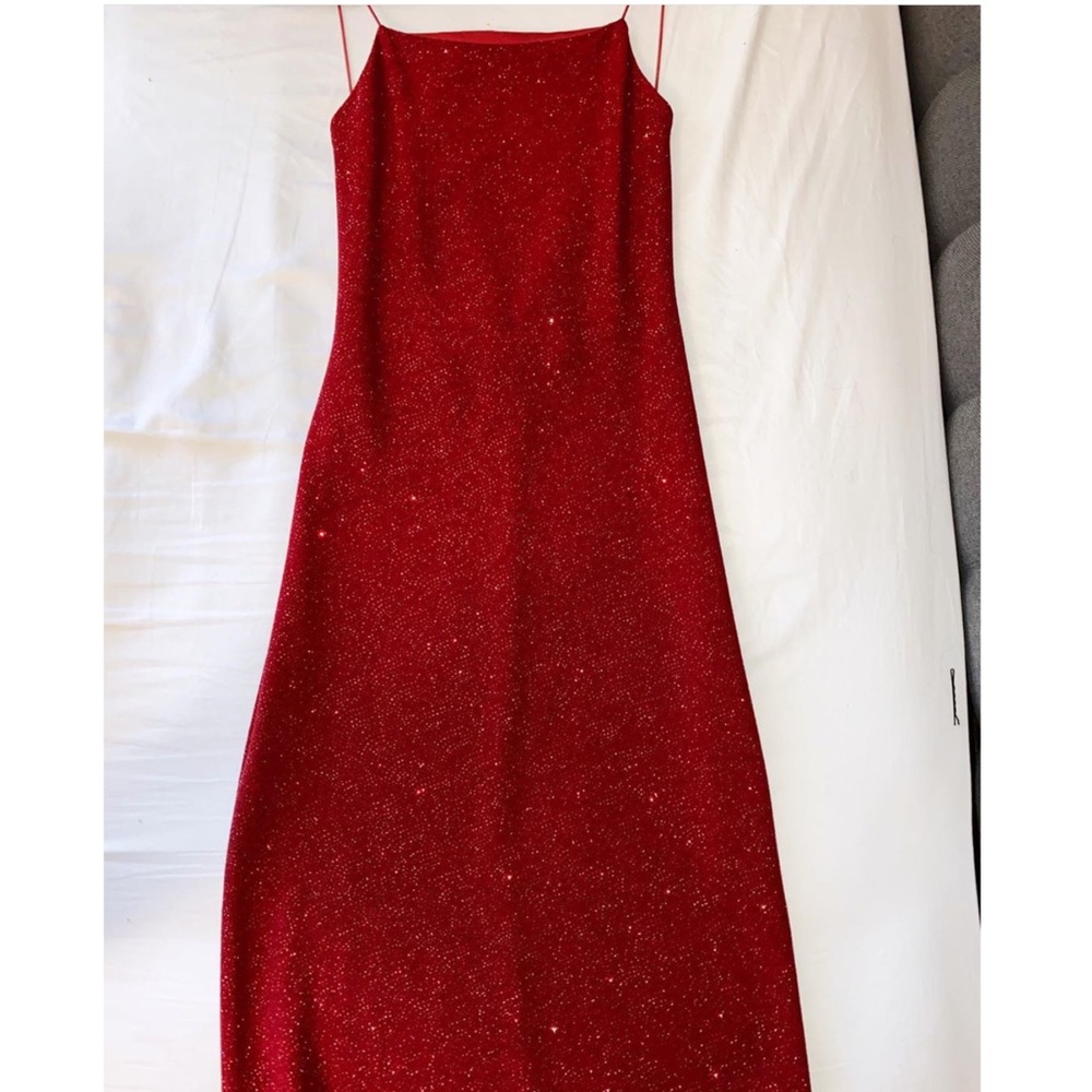 Red dress